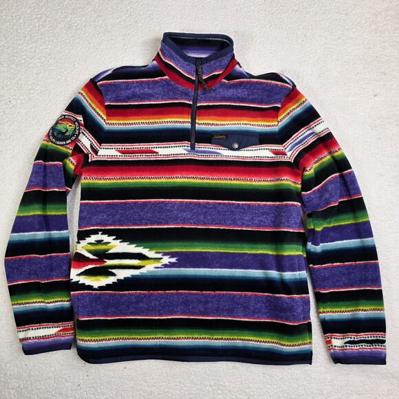 Polo Ralph Lauren Other - Polo Ralph Lauren Medium Southwestern Fleece Sportsman Wildlife Sweater Jacket